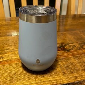 Manna insulated stainless wine glass 12 oz